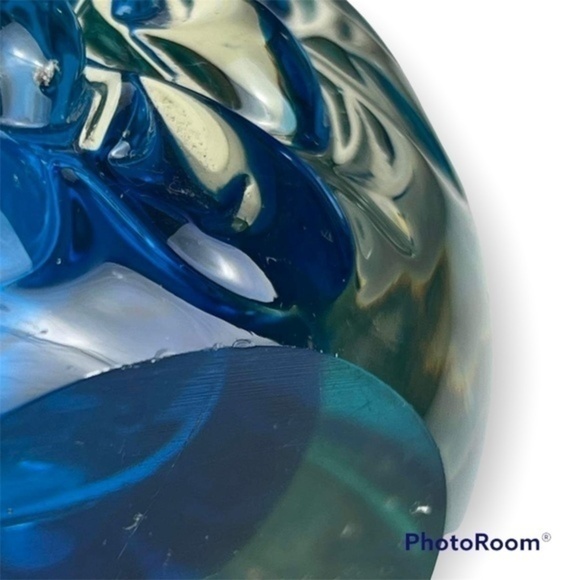 VINTAGE Raindrop Art Glass 12"x 6" - Picture 8 of 11